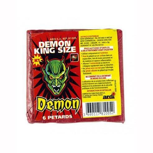 Pétards Démon King Size, PETARDS K1