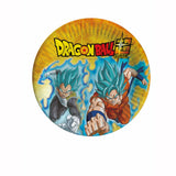 8 Dragon Ball Super™ paper plates 23 cm