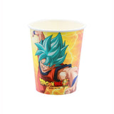 8 paper cups 250 ml Dragon Ball Super™ 