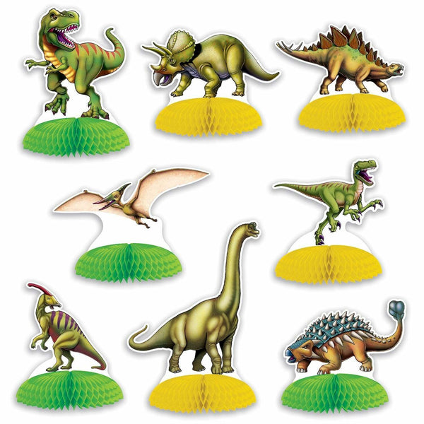 8 mini centres de tables Dinosaures,Farfouil en fÃªte,A definir