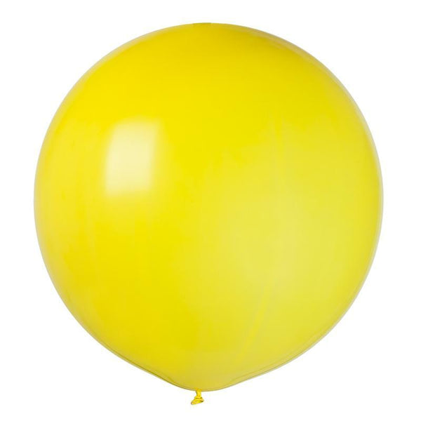 BALLON GEANT DIAMETRE 64CM JAUNE,Farfouil en fÃªte,Ballons