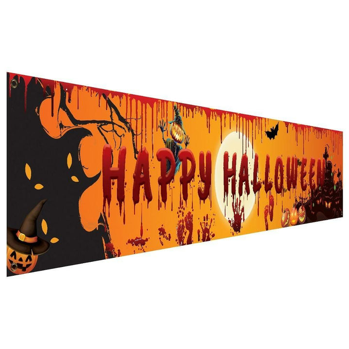 Bannière Happy Halloween de 250 cm X 48 cm,2 / 250x48cm,Farfouil en fÃªte,Décorations