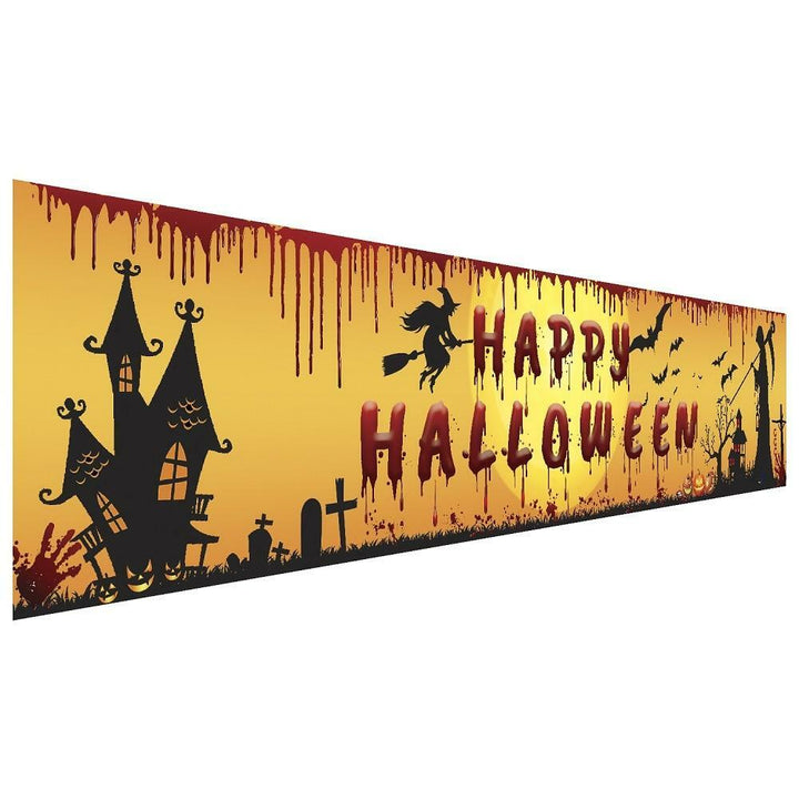 Bannière Happy Halloween de 250 cm X 48 cm,5 / 250x48cm,Farfouil en fÃªte,Décorations
