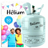 Bonbonne hélium 50 ballons 0,42 m3