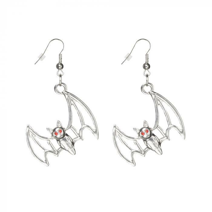 Boucles d'oreilles en métal vamp,Farfouil en fÃªte,Bijoux