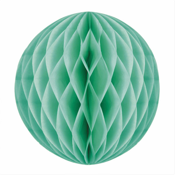 Boule alvéolée vert céladon 30 cm,Farfouil en fÃªte,Lampions, lanternes, boules alvéolés