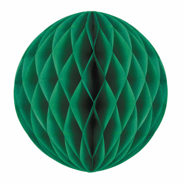 Boule alvéolée vert sapin 12 cm,Farfouil en fÃªte,Lampions, lanternes, boules alvéolés