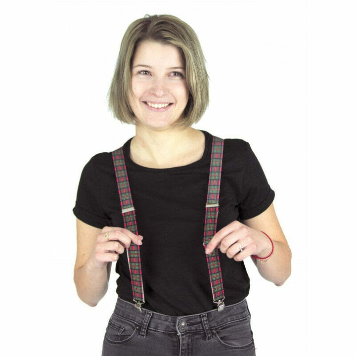 Bretelles à imprimé Tartan,Farfouil en fÃªte,Ceinture, bretelle