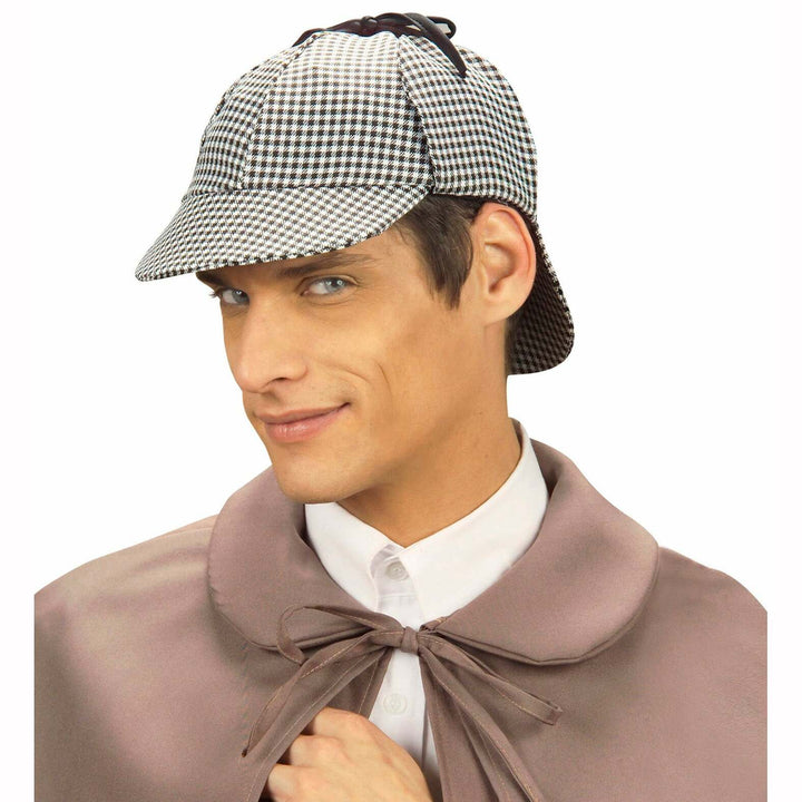 Casquette de détective Sherlock Holmes,Farfouil en fÃªte,Chapeaux