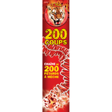 Chain of firecrackers 200 shots the Tiger