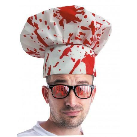 Chapeau / toque de chef cuisinier sanglant,Farfouil en fÃªte,Chapeaux