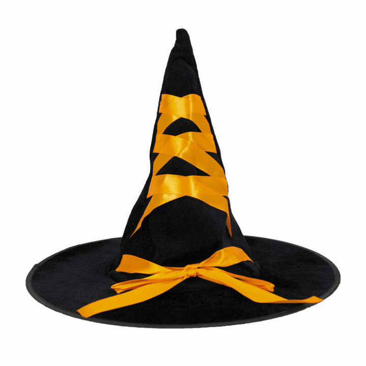 Chapeau de sorcière à ruban - Orange,Farfouil en fÃªte,Chapeaux