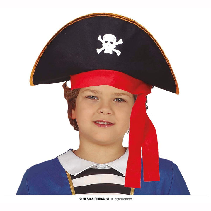 Chapeau enfant de pirate bicorne,Farfouil en fÃªte,Chapeaux