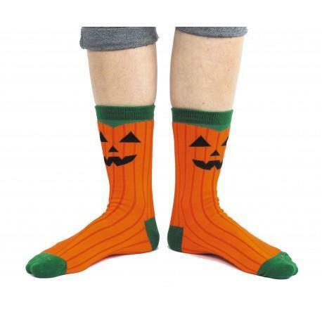 Chaussettes Freaky Pumpkin Citrouille,Farfouil en fÃªte,Collants, bas, chaussettes, guêtres