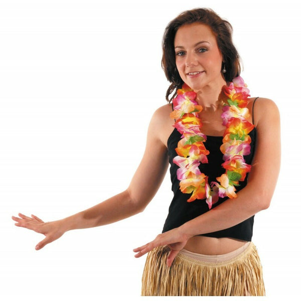 Collier de fleurs hawaïen Tahiti,Farfouil en fÃªte,Bijoux