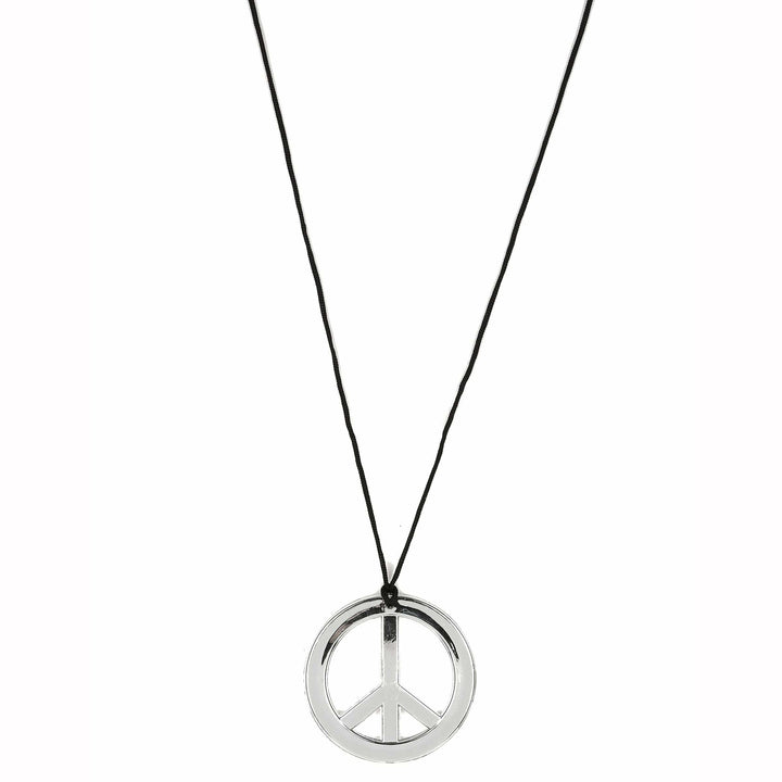 Collier hippie en plastique Peace and Love 1er prix,Farfouil en fÃªte,Bijoux