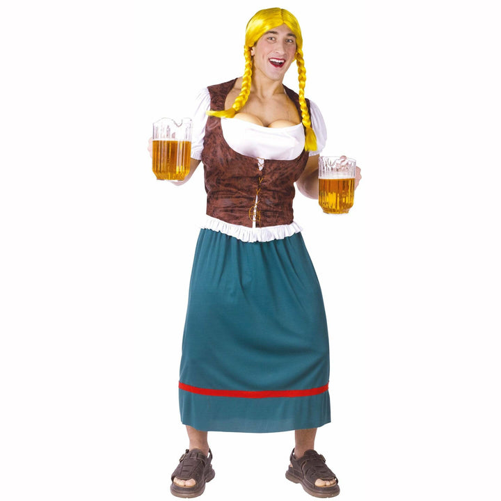 Costume adulte Big Bavaroise avec robinets,Farfouil en fÃªte,Déguisements