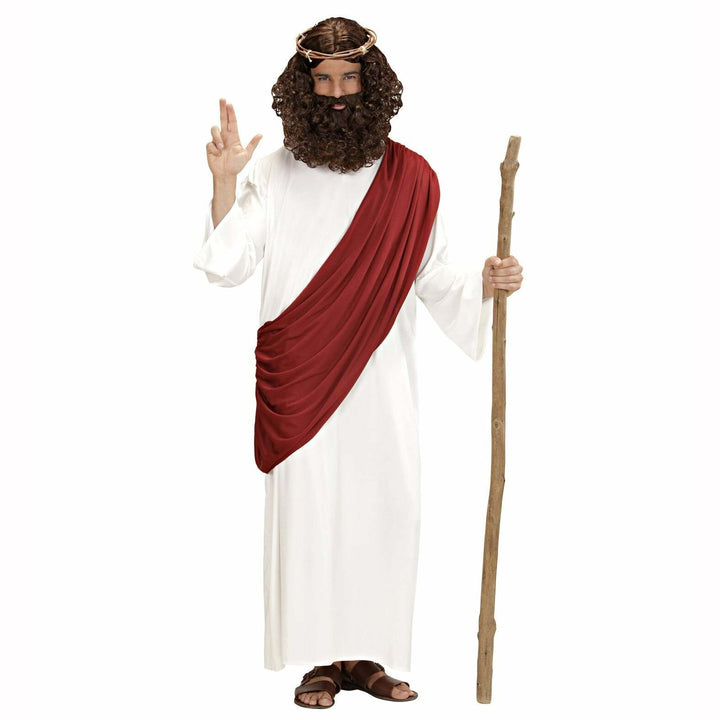 Costume adulte de prophète Jésus homme,M,Farfouil en fÃªte,Déguisements