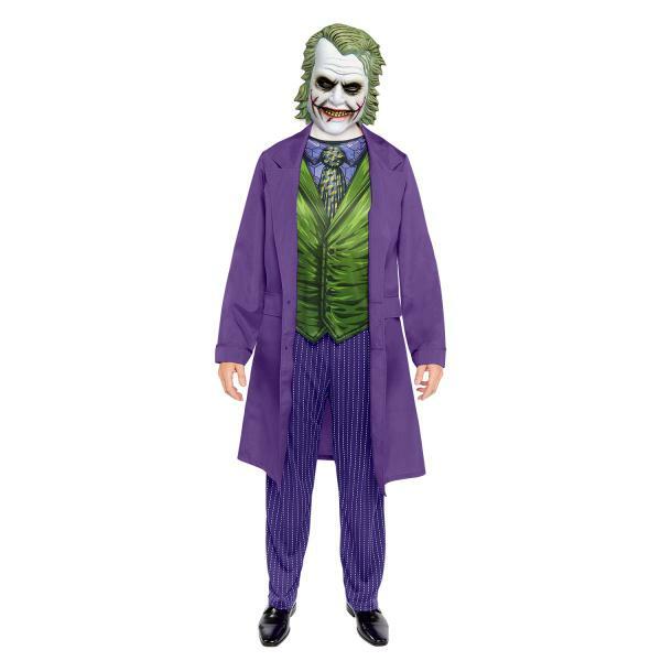 Costume adulte Joker Dark Knight Trilogy™,Farfouil en fÃªte,Déguisements