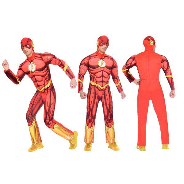 Costume adulte The Flash™,M,Farfouil en fÃªte,Déguisements