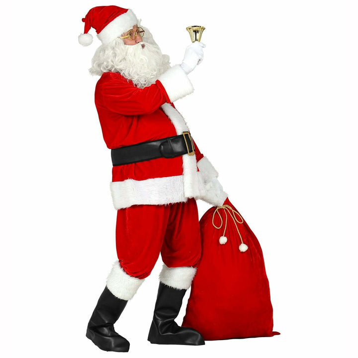 Costume Deluxe Père Noël Américain en velours,L/XL,Farfouil en fÃªte,Déguisements