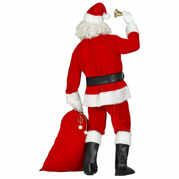 Costume Deluxe Père Noël Américain en velours,Farfouil en fÃªte,Déguisements