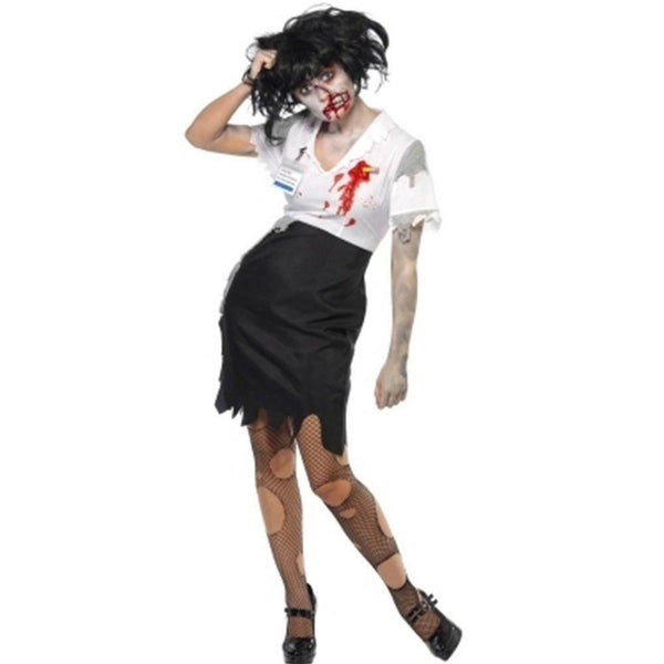 Costume employée zombie femme,Farfouil en fÃªte,Déguisements