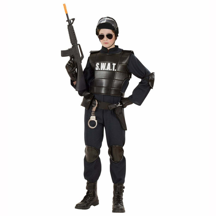 Costume enfant Commando d'élite SWAT,Farfouil en fÃªte,Déguisements