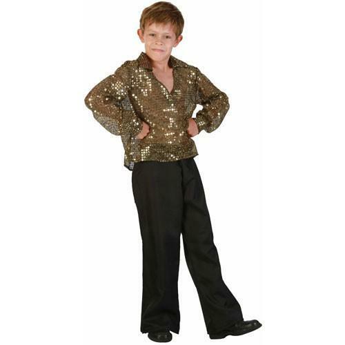 COSTUME ENFANT DISCO OR GARCON LUXE,Farfouil en fÃªte,Déguisements