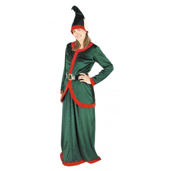 Costume luxe d'elfe de Noël femme,Farfouil en fÃªte,Déguisements