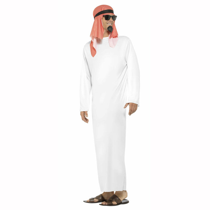 COSTUME TRADITIONNEL SAOUDIEN HOMME BLANC,Farfouil en fÃªte,Déguisements