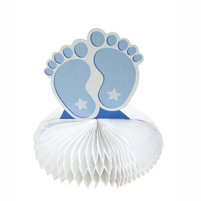 Décoration à poser - pieds bleus 13 cm,Farfouil en fÃªte,A definir