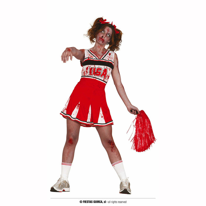 Déguisement adulte cheerleader zombie femme,M,Farfouil en fÃªte,Déguisements
