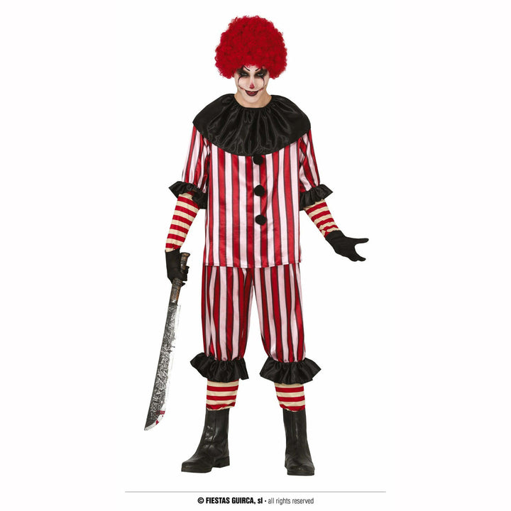 Déguisement adulte clown sombre diabolique homme,S,Farfouil en fÃªte,Déguisements