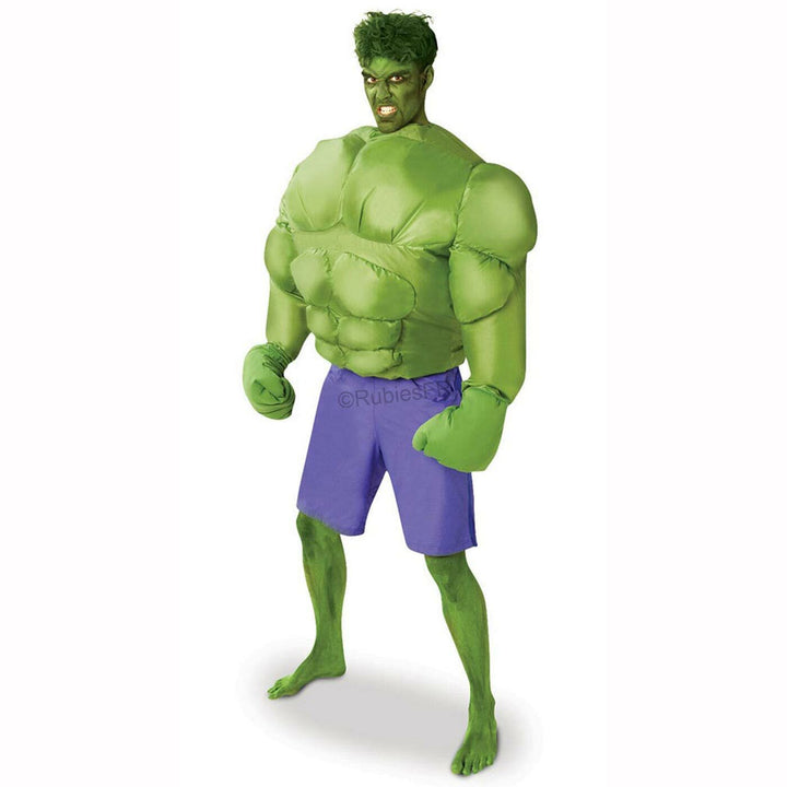 Déguisement adulte gonflable Hulk™,Farfouil en fÃªte,Déguisements