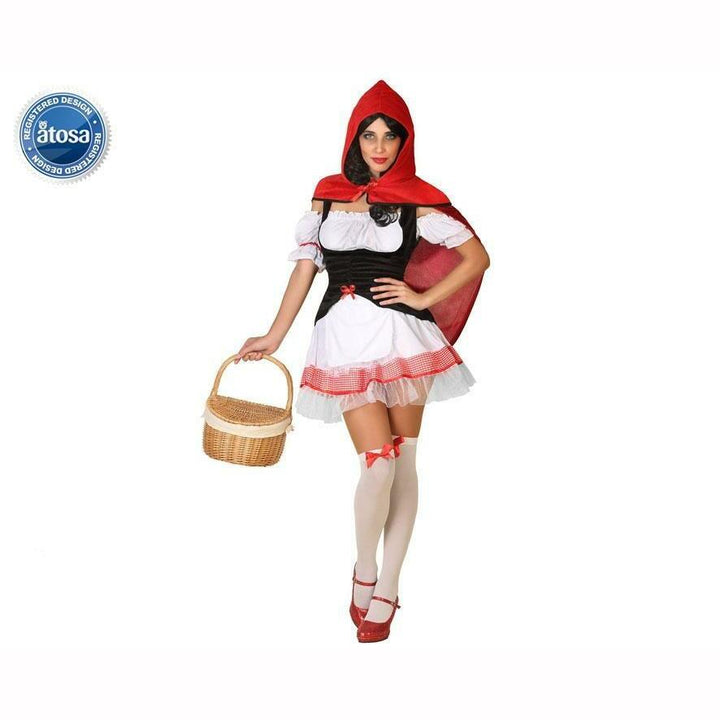 DÉGUISEMENT CHAPERON ROUGE FEMME,Farfouil en fÃªte,Déguisements