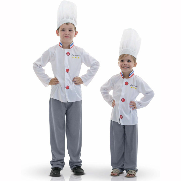Déguisement Chef cuisinier français 5/7 ans,Farfouil en fÃªte,Déguisements