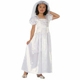 Weißes Brautkostüm für Kinder