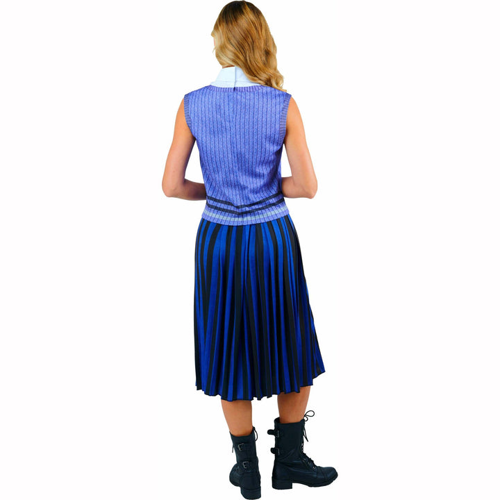 Deluxe-Erwachsenenkostüm Enid™ Wednesday-Uniform für Damen