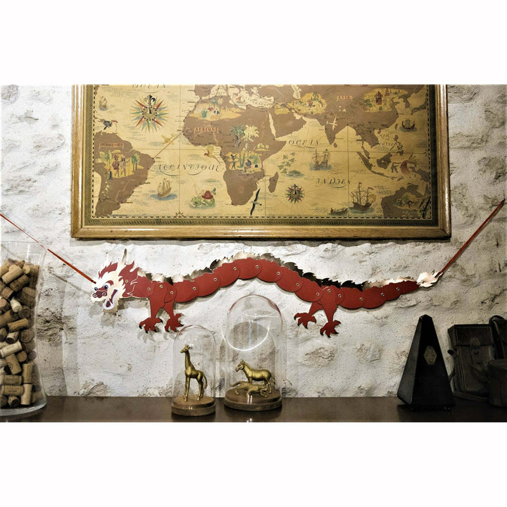 Guirlande articulable Dragon Nouvel An Chinois,Farfouil en fÃªte,Guirlandes, fanions et bannières
