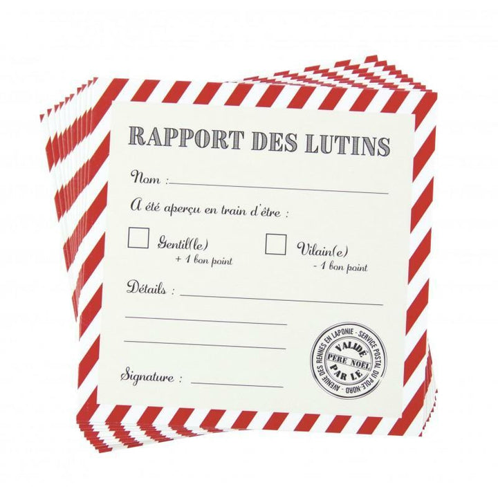 Kit "Les rapports des lutins" - Sweety Xmas,Farfouil en fÃªte,Décorations