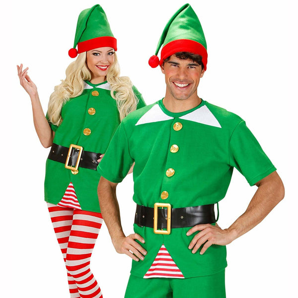 Kit de déguisement adulte d'elfe assistant(e) du Père Noël mixte,Farfouil en fÃªte,Déguisements