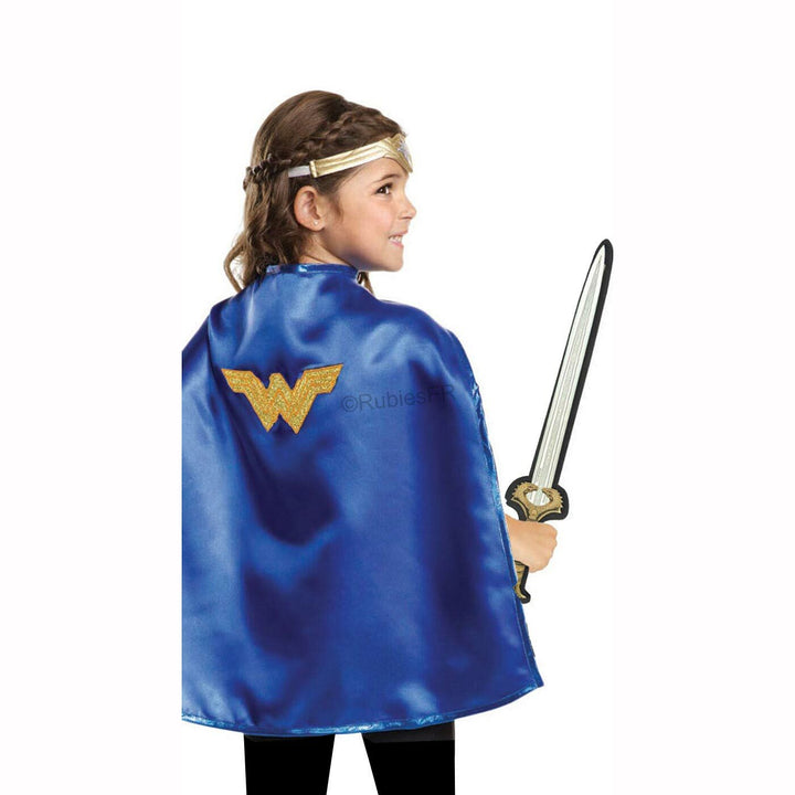 Kit enfant cape + épée Wonder Woman™,Farfouil en fÃªte,Armes