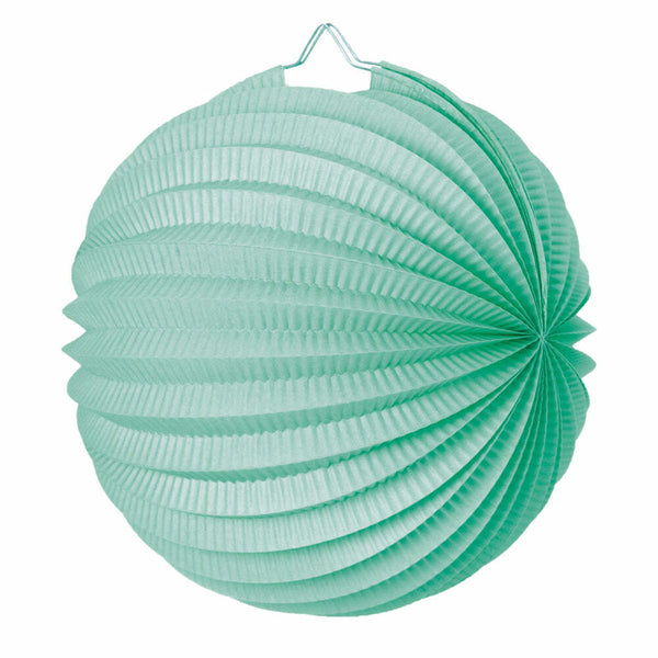 Lampion ballon vert céladon 30 cm,Farfouil en fÃªte,Lampions, lanternes, boules alvéolés