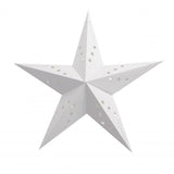 Lanterne étoile blanche 60 cm