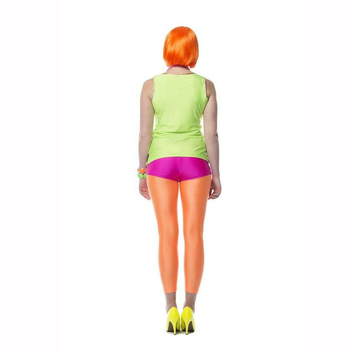 Legging néon - Orange fluo,Farfouil en fÃªte,Déguisements