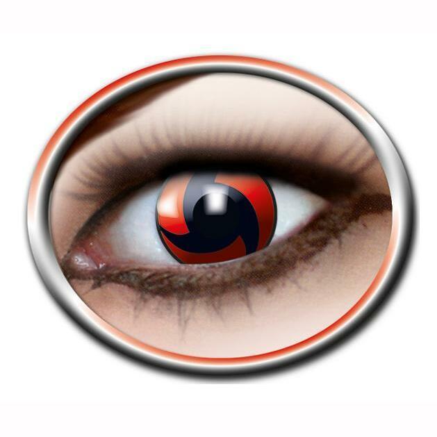 LENTILLES MANGEYOU SHARINGAN 12 MOIS ZOELIBAT,Farfouil en fÃªte,Lentilles de contact