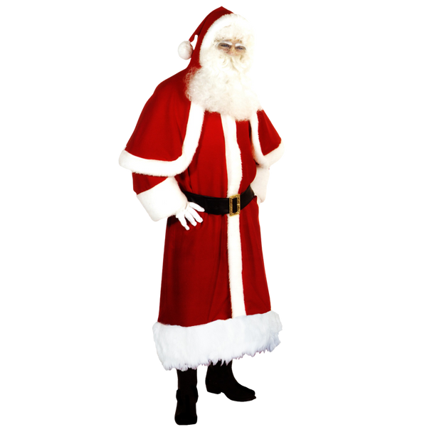 Location costume Père Noël Européen Luxe adulte,M/L,Farfouil en fÃªte,Déguisements