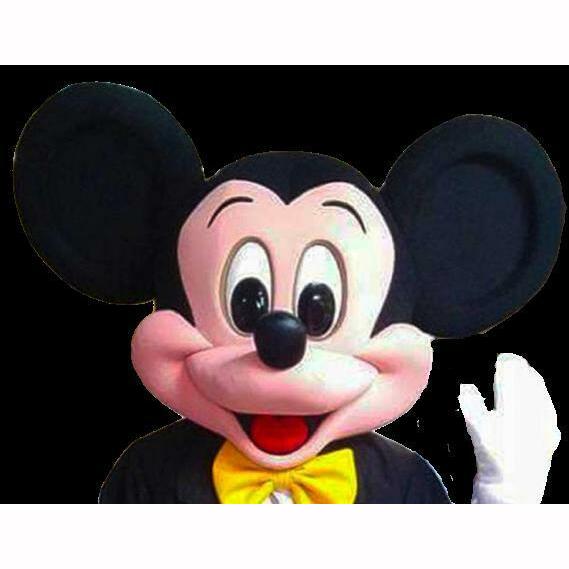 MASCOTTE MICKEY HAUT DE GAMME FAIT MAIN,Farfouil en fÃªte,A definir