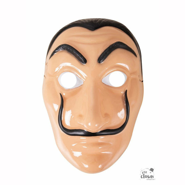 Masque adulte en PVC de braqueur,Farfouil en fÃªte,Masques
